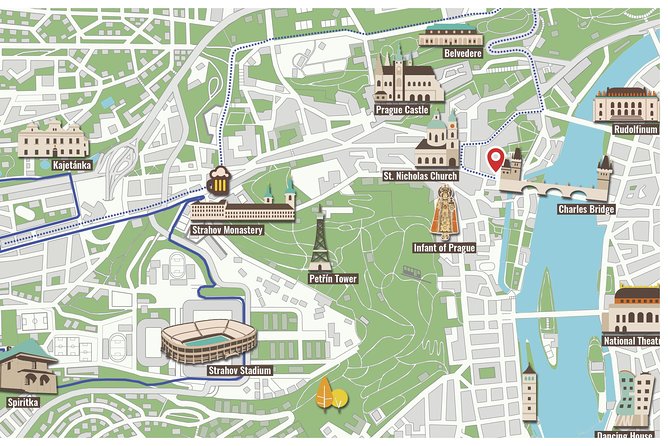 1.5h Small Group Segway Tour & Free Taxi Transfer ️with PragueWay - Brevnov Monastery and the Benedikt beer tradition