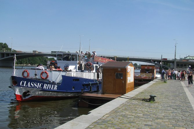 1 hour Prague Panoramic Vltava River sightseeing Cruise - Indoor comfort or open-air views