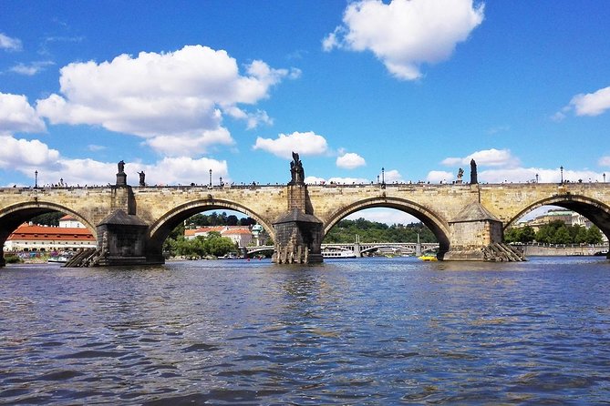 2:5-Hour Walking Tour of Old Town Prague with Boat Ride - Charles Bridge and the Prague Castle view