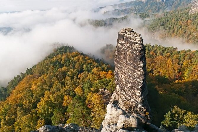 2 Countries Bohemian and Saxon Switzerland tour from Prague - The Climb to Pravčická Gate