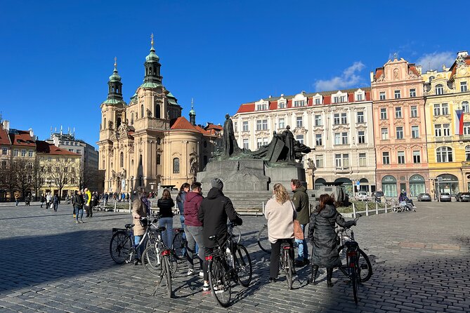 3-hour Complete Prague Bike Tour - Wenceslas Square and the story of modern Czechia