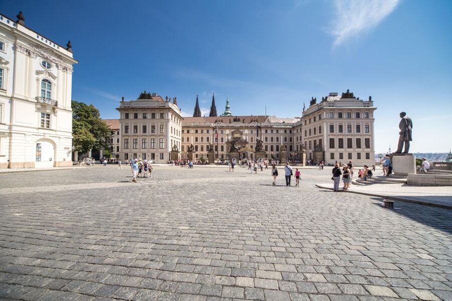 3-hour Private Prague Castle Walking Tour - St George’s Basilica adds a smaller-scale stop