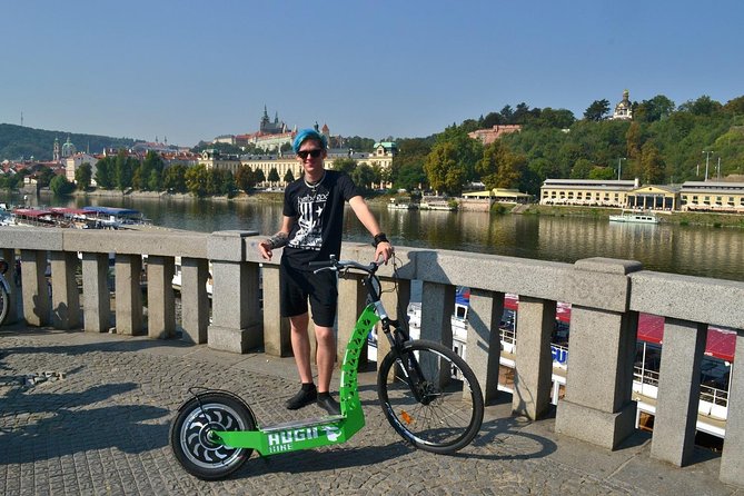 3 Hours Magnificent Tour by E-scooter Hugobike - Petrin and the views from above