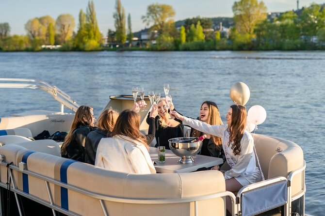 3 Hours Prague Private Boat Cruise Beer or Prosecco Unlimited - The Dancing House Comes First
