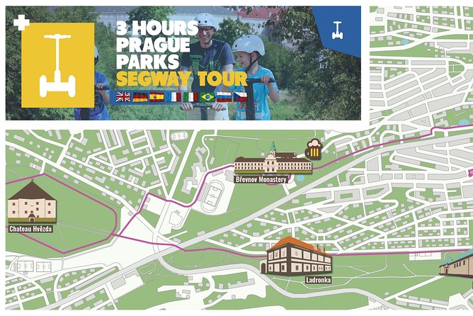 3h Small-Group Segway Tour & Free Taxi Transport ️with PragueWay - Ladronka Park and the pleasure of open paths