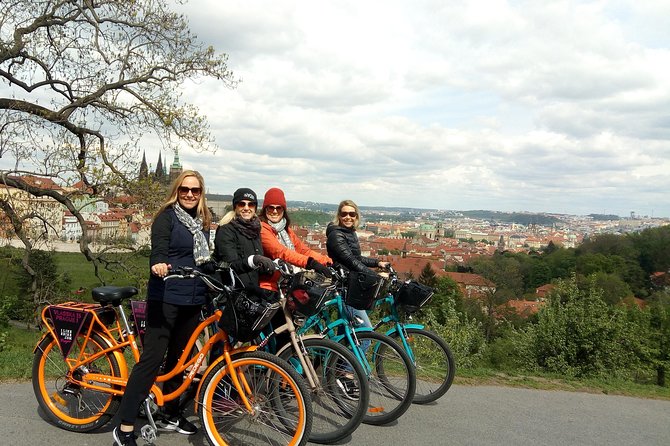 7 BEST VIEWS - PRAGUE eBIKE TOUR - Letna Park and the widest city panorama