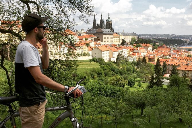 All Inclusive Ebike Tour Of Prague - The Dancing House on the Vltava