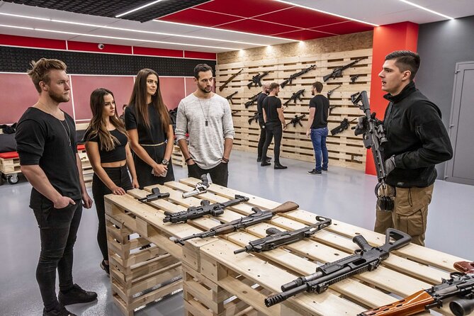 All Inclusive Shooting Packages | Transportation & Snack incl. - Choosing Between Handguns, Rifles, and World Firearms