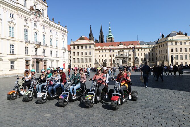 Amazing !!! Electric Trike Tour of Prague, live guide included - Starting on Maltézské náměstí
