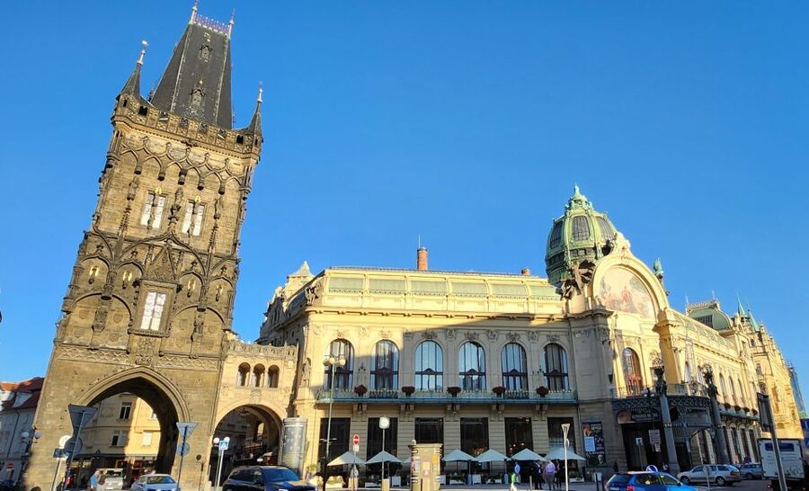 Best of Prague Private Walking Tour - Powder Tower and Municipal House finish