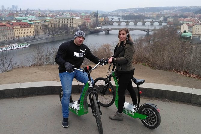 Best Prague Viewpoints: Guided E-Scooter Tour - Lesser Town, St. Nicholas Cathedral, and the river side