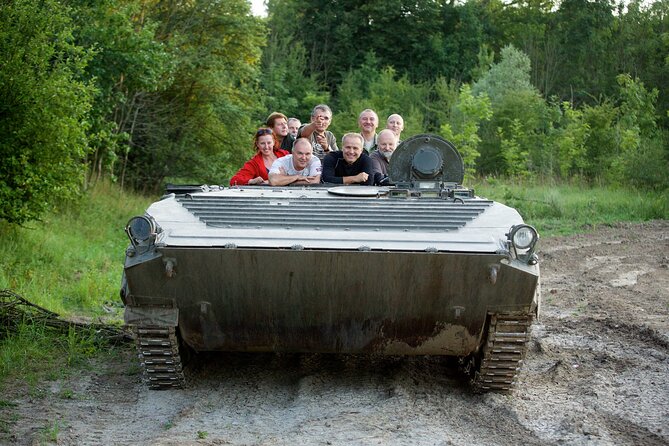 BMP tank driving experience Prague - Who will enjoy this most?