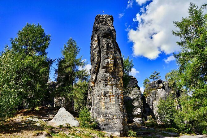 Bohemian Switzerland From Prague with Brewery Tour & Beer Tasting - Neurathen Castle Above The Rocks