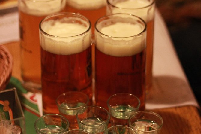 Brewery tour in the center of Prague - Stop one: an early lesson in Czech beer