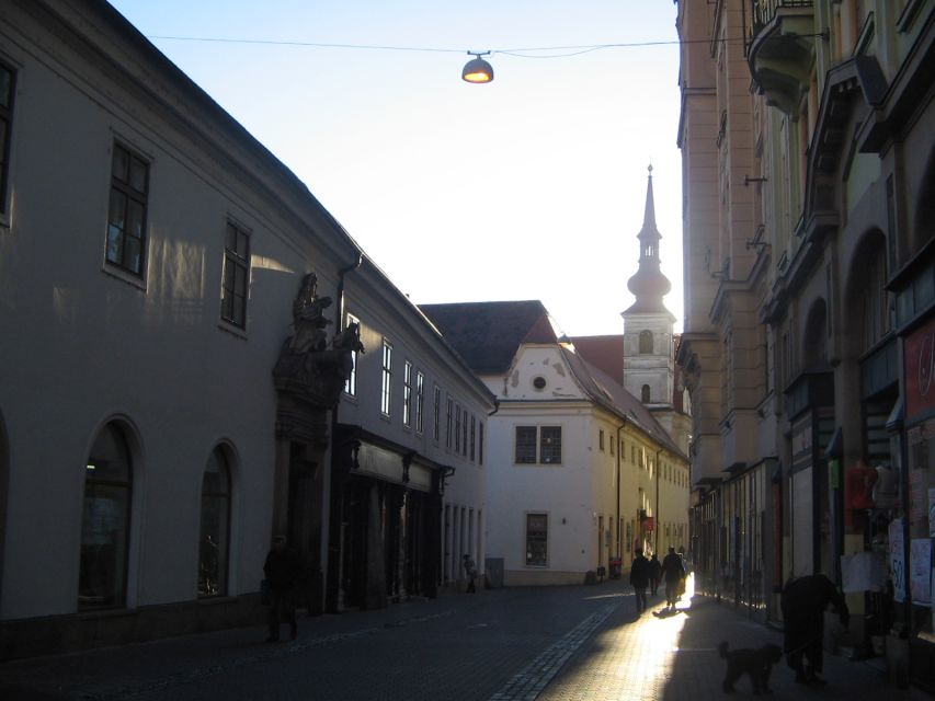 Brno: Historic Downtown Walking Tour - The Old Town Hall’s dragon and wheel