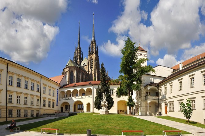 Brno Historical Walking Tour - St. Peter and Paul Cathedral and Brno’s skyline