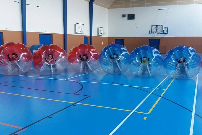 Bubble football in Litoměřice - Showers, changing rooms, and photos