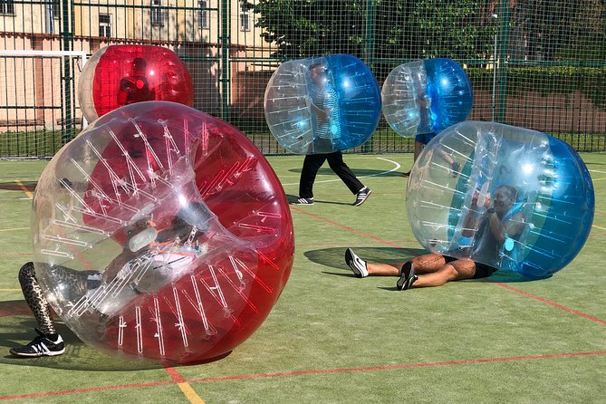 Bubble football in Litoměřice - Who will enjoy this most?