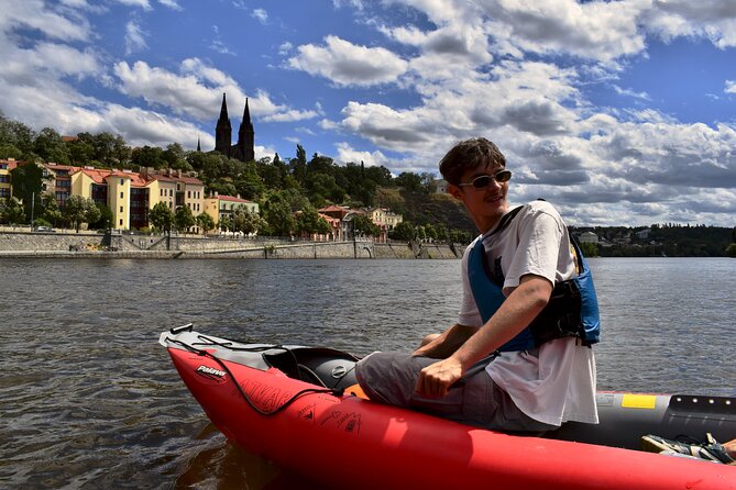 Canoe Adventure Tour Through Prague - Seeing Charles Bridge from below