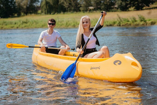 Canoeing on the Elbe river Děčín to Schmilka - What the $17.45 price really covers