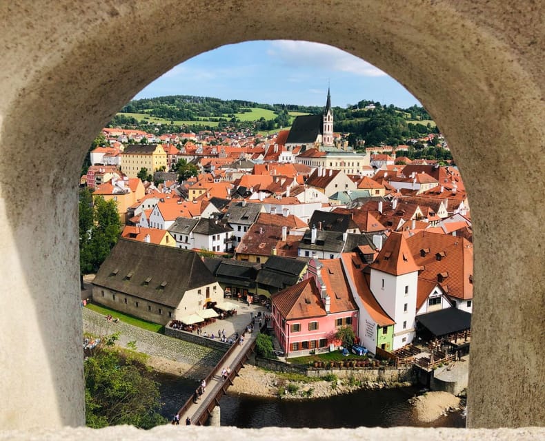 Cesky Krumlov: Insta-Perfect Walk with a Local - The castle tower and Zámok Český Krumlov