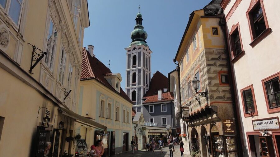 Cesky Krumlov Private Day Trip from Prague - Krumlov Castle adds scale and history