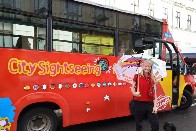 City Sightseeing Prague Hop-On Hop-Off Bus Tour & optional Boat Tour - Red Route: broader coverage with slower service