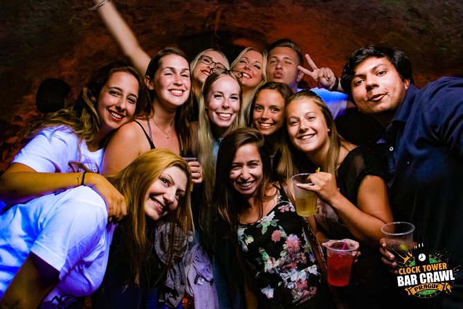 Clock Tower Bar Crawl ending at Prague's BIGGEST rooftop CLUB - Moving through Prague’s bars