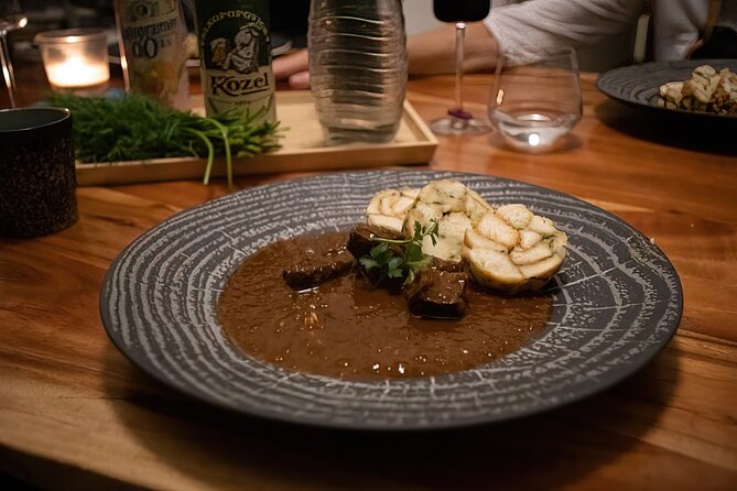 Cooking Czech Menu with Chef - From Holešovice Market to the kitchen