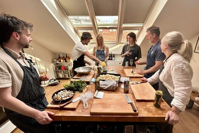 Cooking Czech Menu with Chef - A home kitchen instead of a cooking school