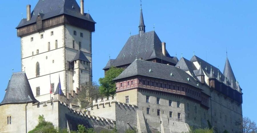 Countryside Bike Tour From Prague To Karlstejn Castle - Riding out of Prague beside the Vltava