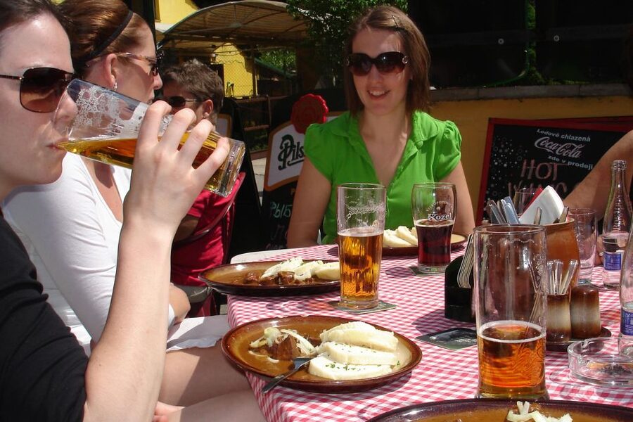 Countryside Bike Tour From Prague To Karlstejn Castle - Along the Berounka toward Dobrichovice