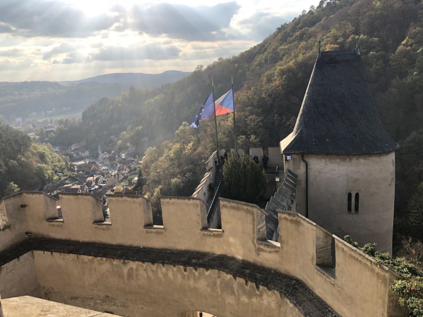 Countryside Bike Tour From Prague To Karlstejn Castle - The final countryside stretch through Zadni Treban