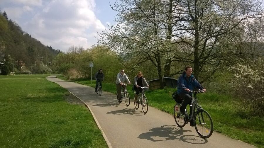 Countryside Bike Tour From Prague To Karlstejn Castle - Starting at Dlouha 24 in central Prague