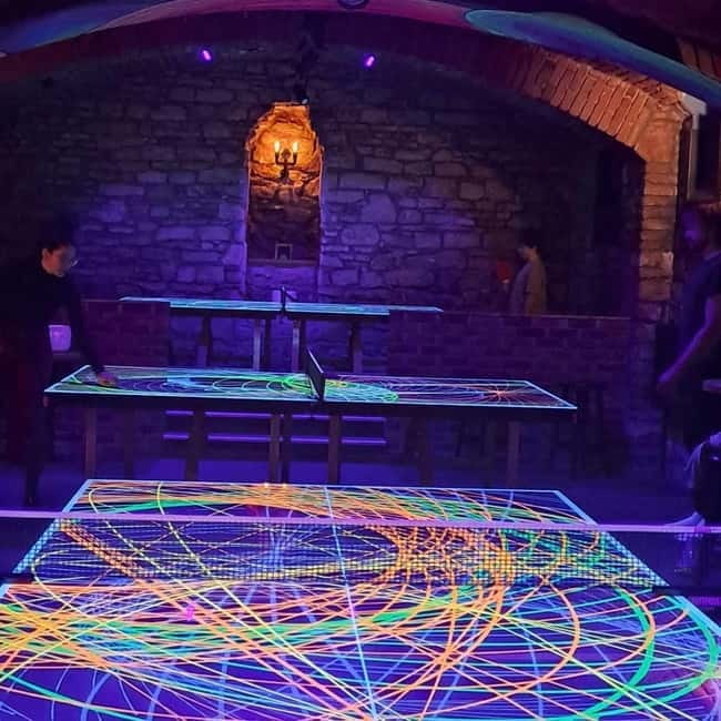 Crew Bar Prague: Open bar, ping pong or shuffleboard game - What Your One Hour at Crew Bar Prague Looks Like