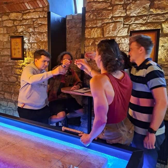 Crew Bar Prague: Open bar, ping pong or shuffleboard game - The Open Bar: What Is Included