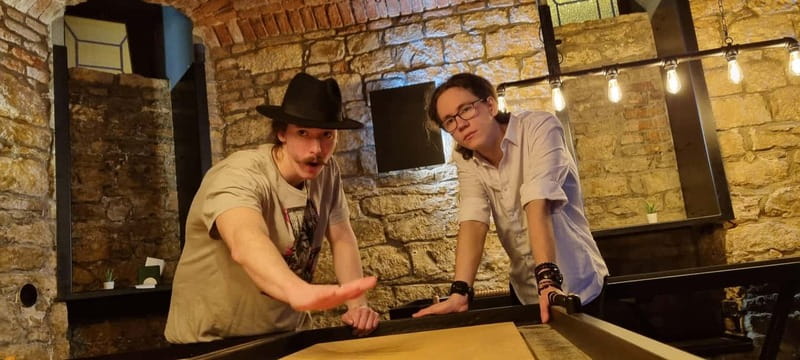 Crew Bar Prague: Open bar, ping pong or shuffleboard game - Why the $90 Group Price Can Be Good Value