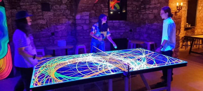 Crew Bar Prague: Open bar, ping pong or shuffleboard game - Who Will Enjoy This Activity Most