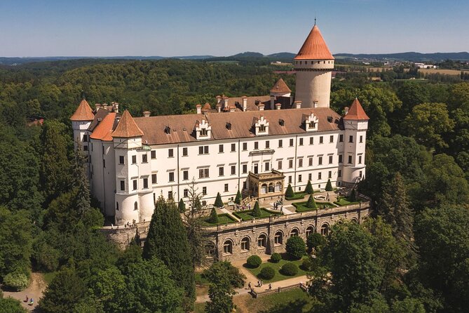 Czech Castles Scooter Tour for 1 day. The East Way. (audio guide) - Průhonice Park and Château: gardens first