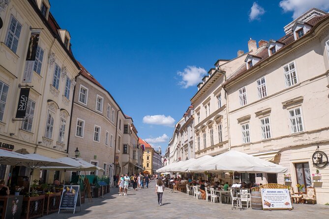 Day Tour from Prague to Vienna & Bratislava with Private Transfer - Leaving Prague in a private car