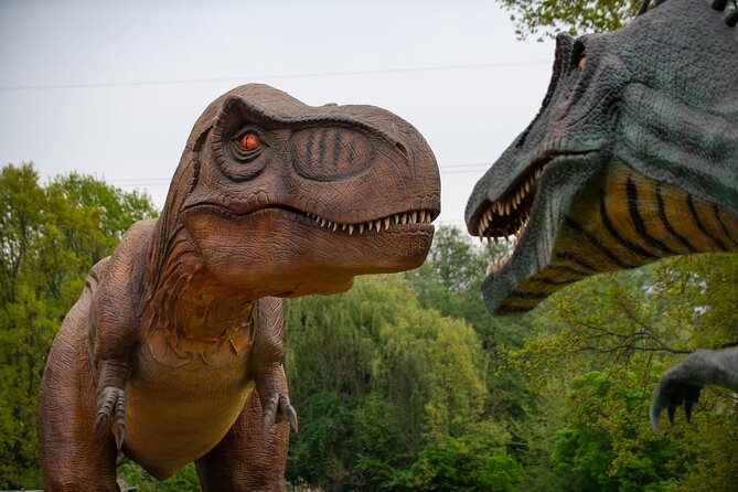 Dinosaurus amusement park - best dino experience in Prague - Reaching DinoLive beside the river