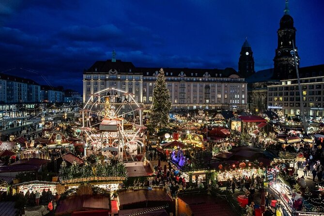Dresden Christmas Markets And Old Town Tour - From Prague - Augustus Bridge And Brühl’s Terrace