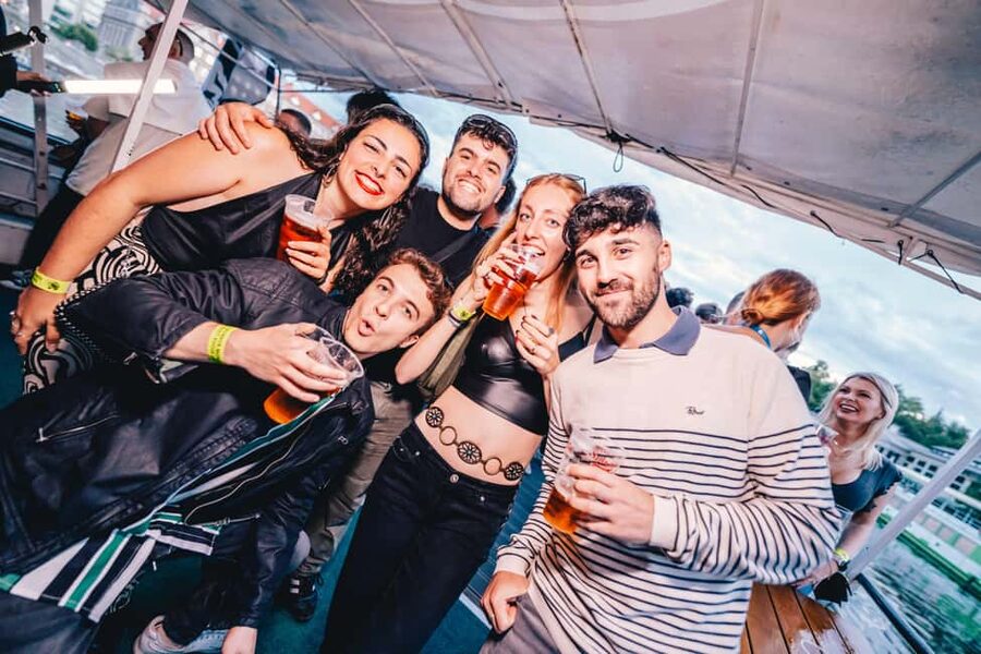 Drunken Monkey Prague Boat Party Open Bar to Duplex Club - Cancellation, timing, and language