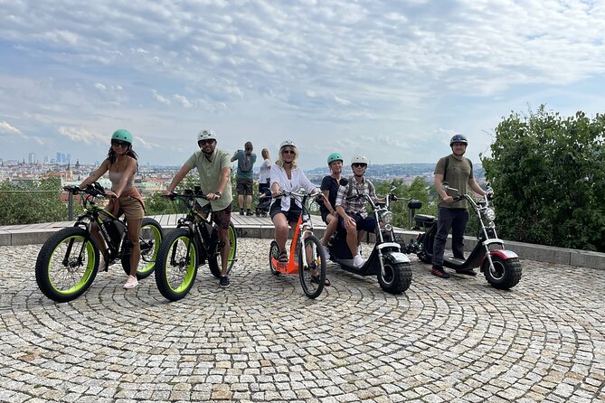 E-Bike, E-Scooter Viewpoint Fun Tour - Rudolfinum and the city’s Jewish Quarter