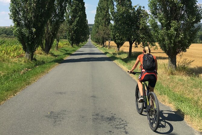 E-Bike Full-Day Trip From Prague:The Mighty Karlstejn Castle - Starting at the city edge, not in city traffic