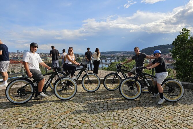 Ebike tour in Prague - Express Tour - Powder Tower and the route toward Letna Park