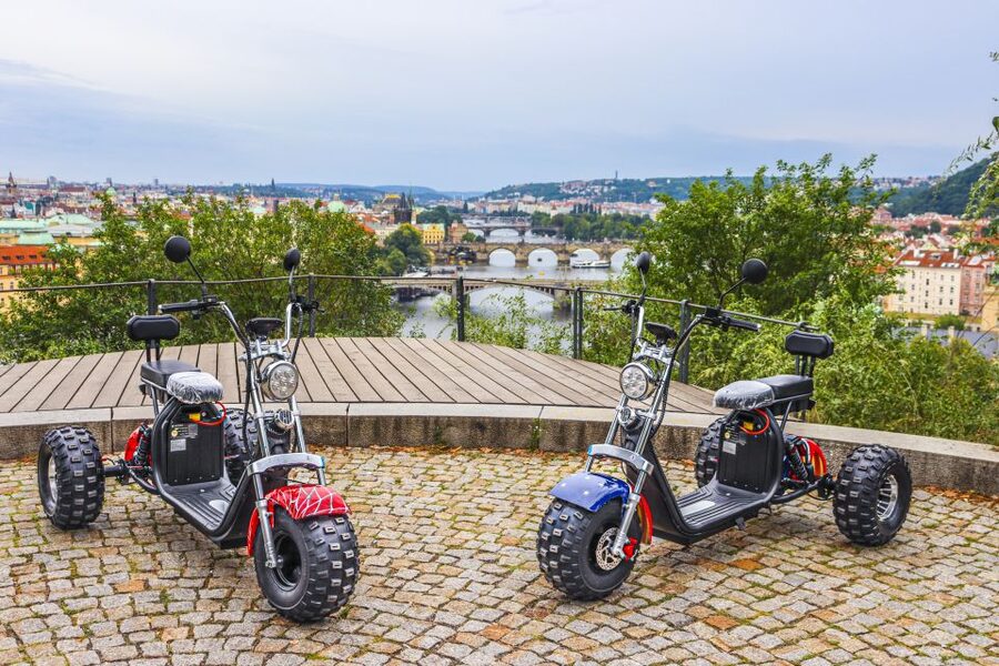 Electric Trike Sunset Prague Tour - What $59 buys you