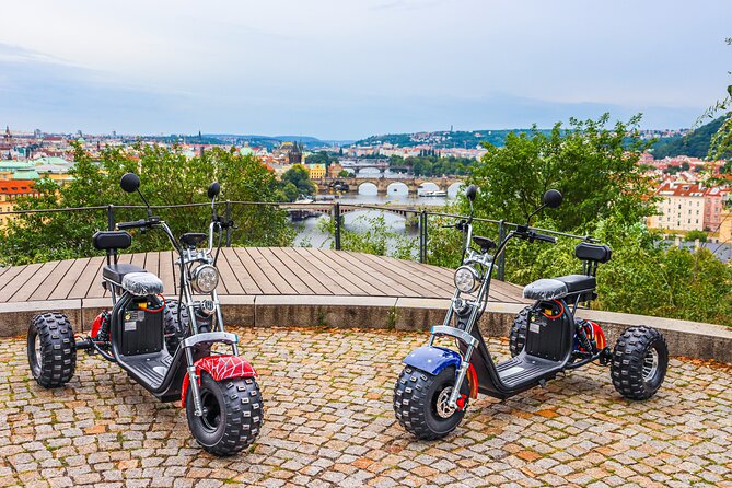 Electric Trike Tour in Prague - City Sightseeing & Fun Riding - Old Town Square and the Astronomical Clock