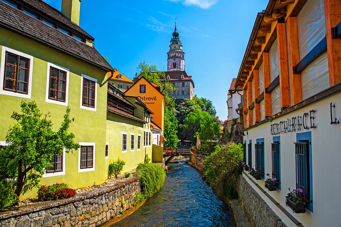 Enchanting Český Krumlov Private Walking Tour: Echoes of the Past - The Castle Tower from the outside