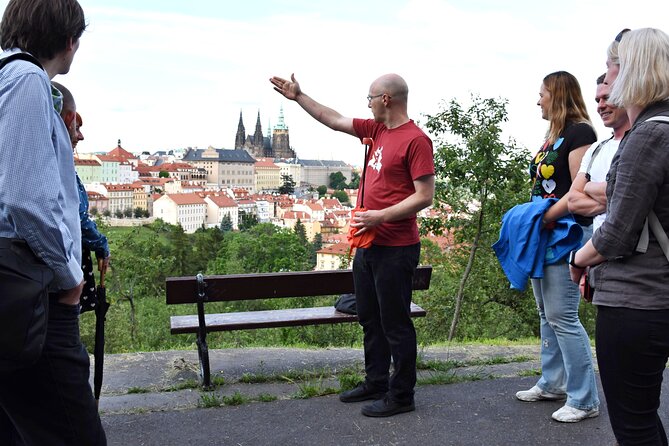 Evening View Walk in Prague - Meeting beneath the Old Town Bridge Tower
